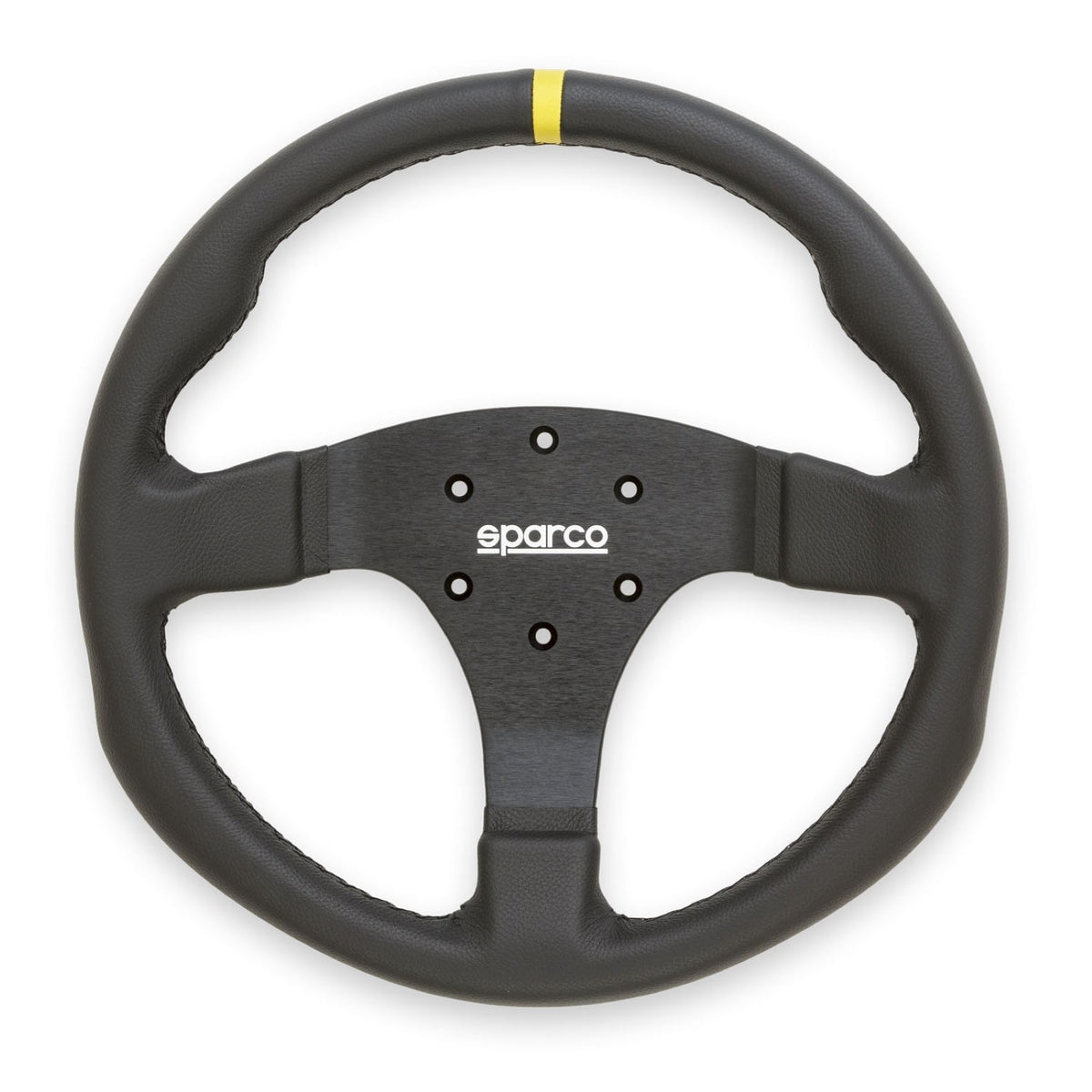 Sparco Steering Wheel R330 Champion Black Leather / Red Stiching - 015R330CHAMPION