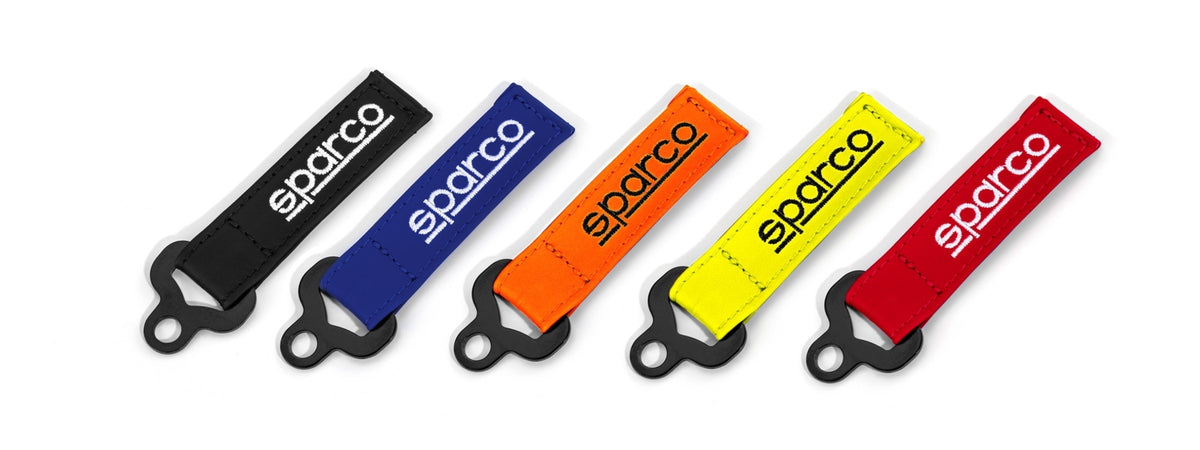 Sparco Keychain Leather - Blue - 099070AZ