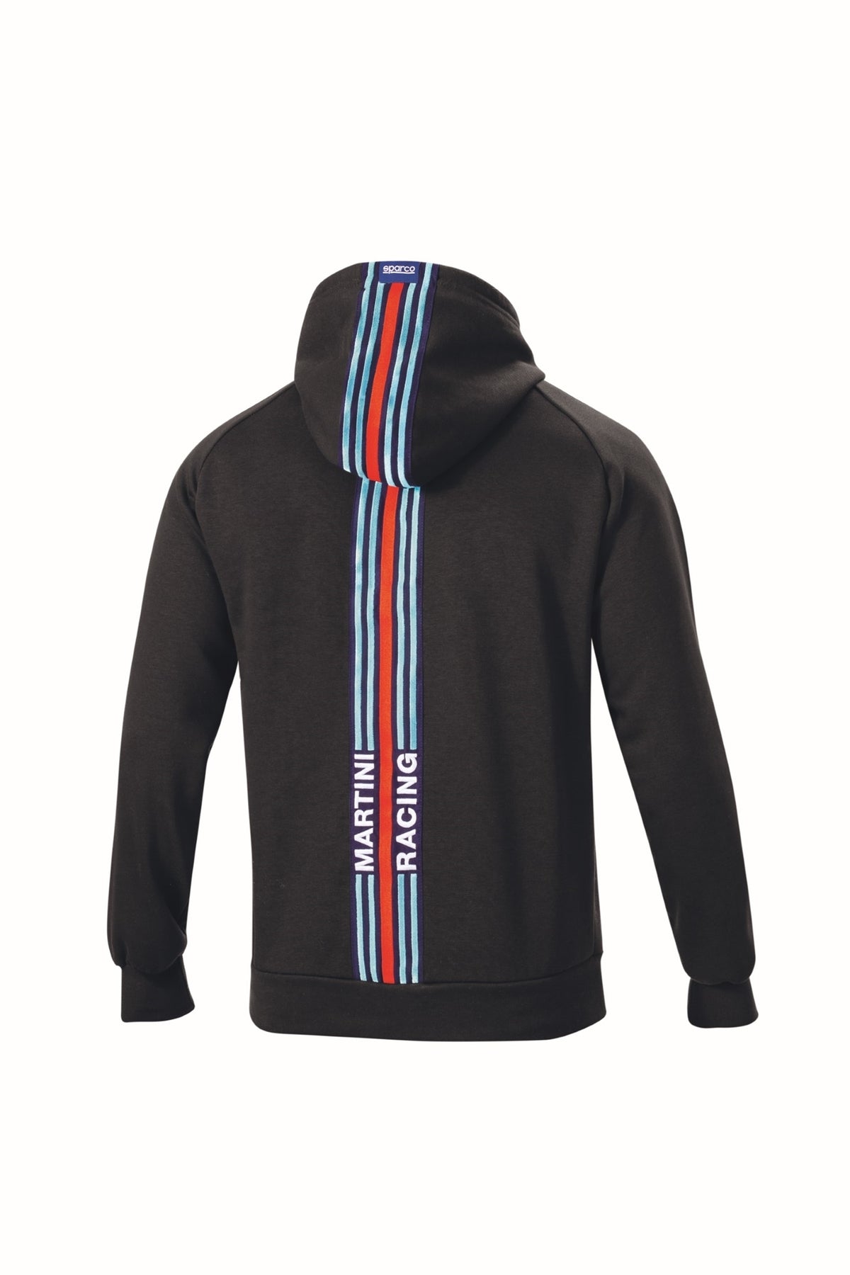 Sparco Martini Stripes Hoodie Medium - White - 01340MRBI2M