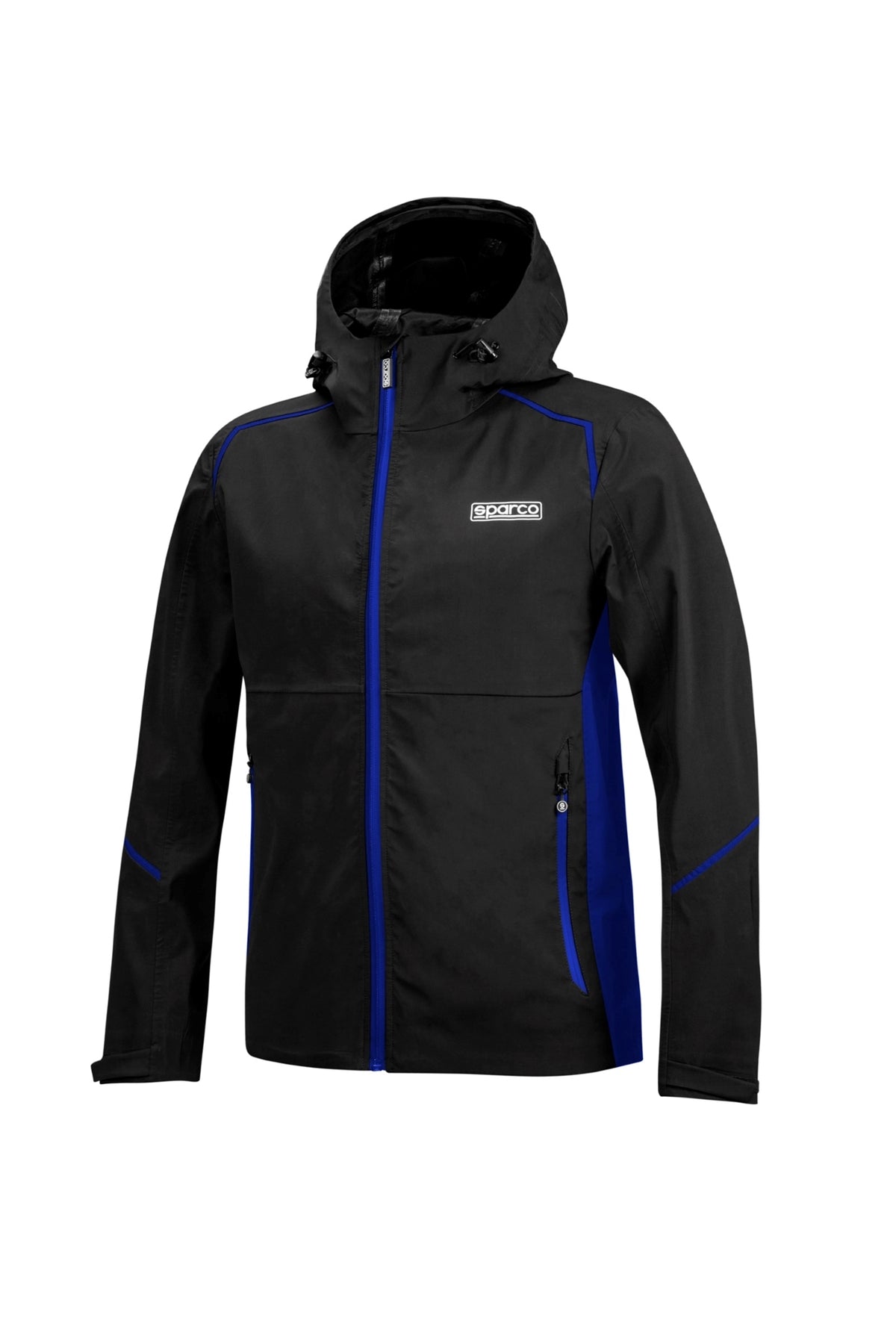 Sparco Jacket Light Shell XL - Navy/Orange - 02413BMAF4XL