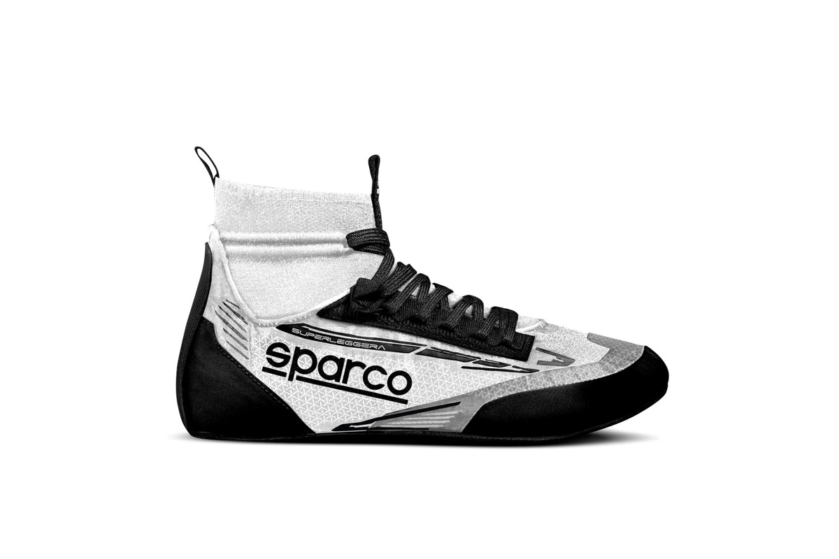 Sparco Shoe Superleggera 47 Black/White - 0012A347NRBI