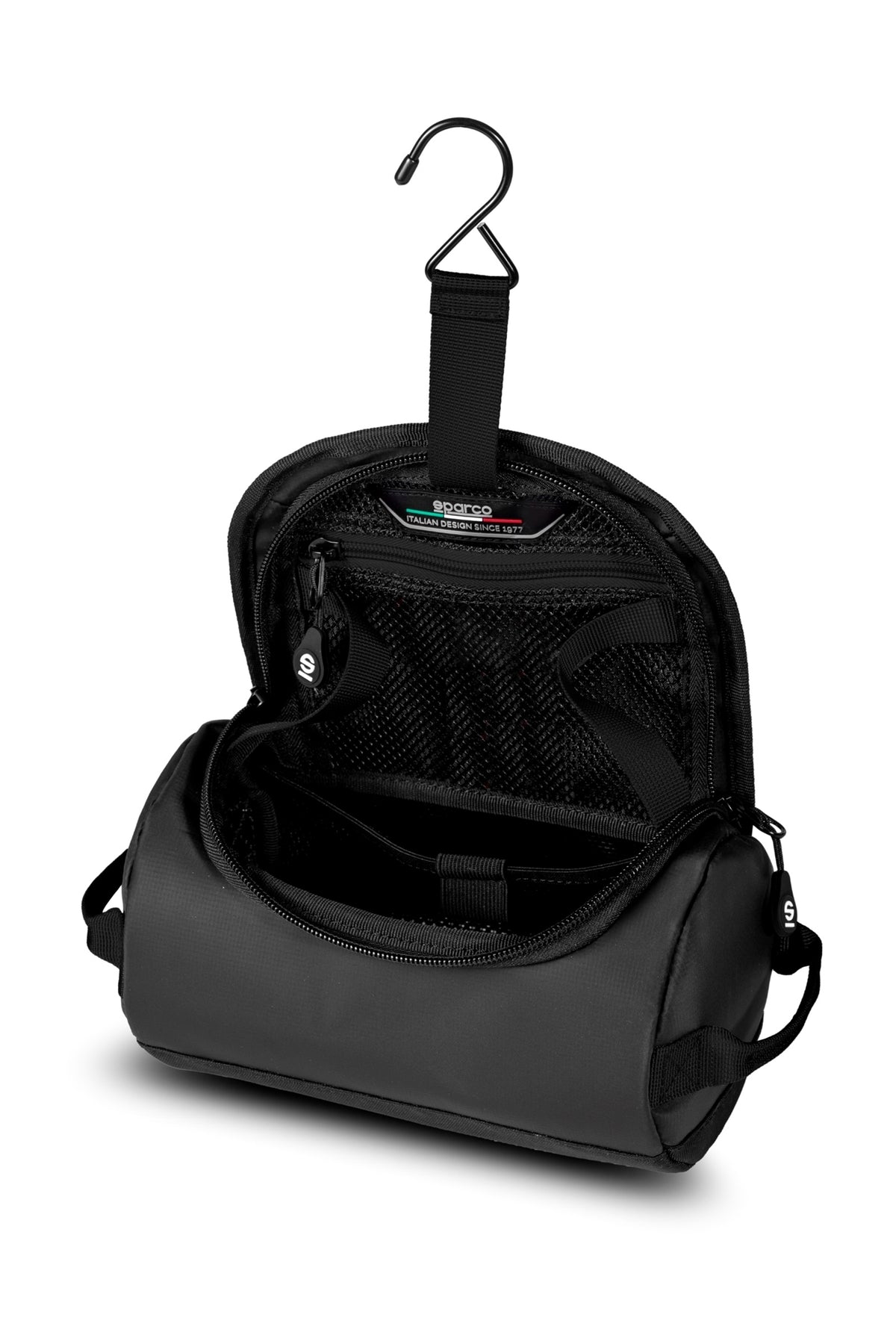 Sparco Bag Dakar Duffle LRG Black/Red - 016442NRRS