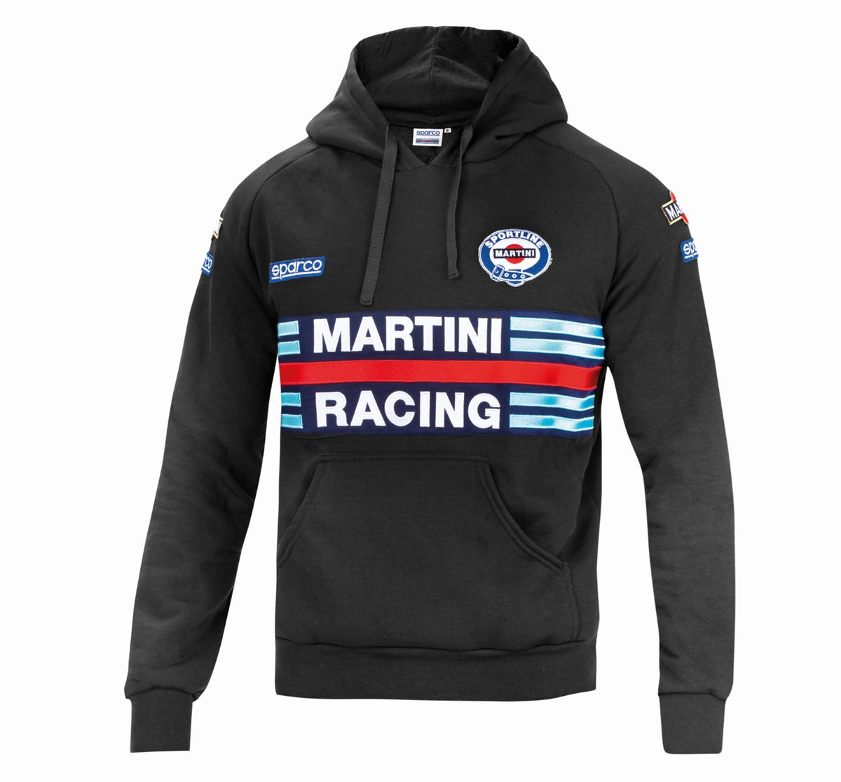 Sparco Hoodie Martini-Racing Medium Celeste - 01279MRCE2M