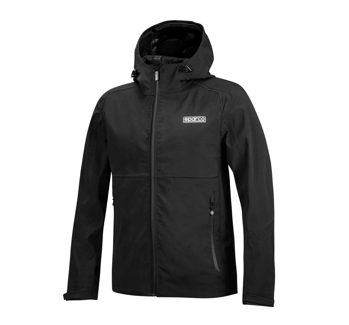 Sparco Jacket Light Shell XL - Navy/Orange - 02413BMAF4XL