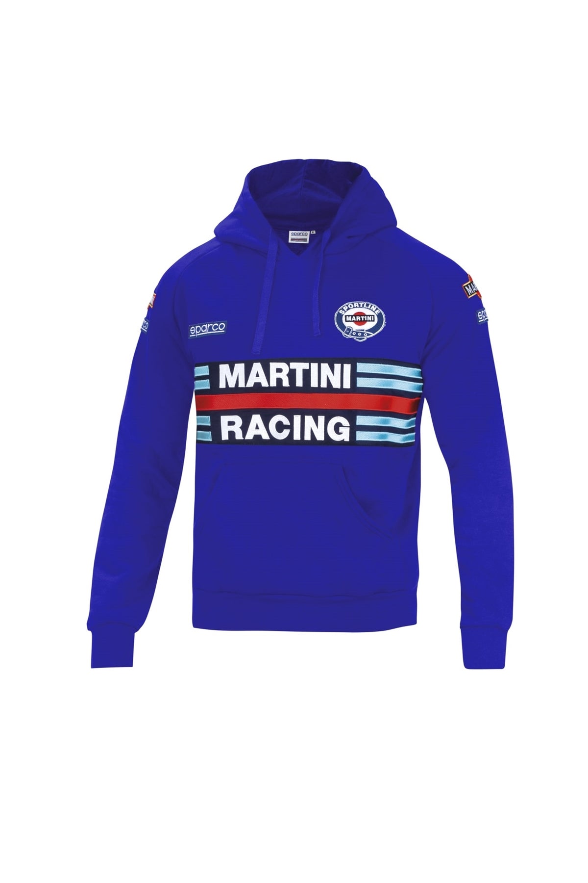 Sparco Hoodie Martini-Racing Medium Celeste - 01279MRCE2M