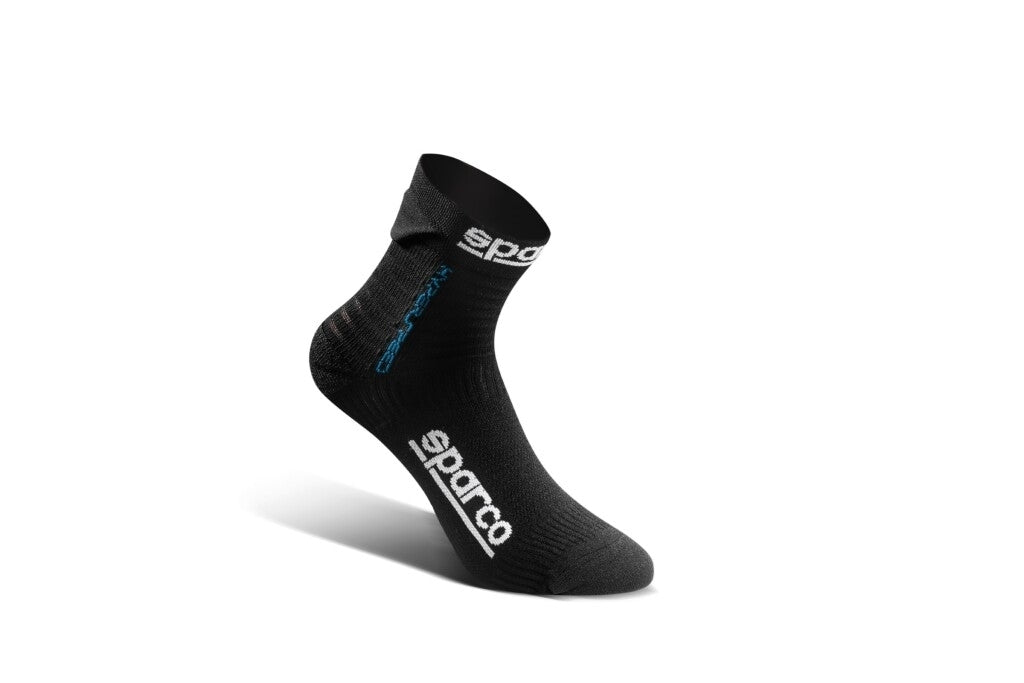 Sparco Socks Hyperspeed 44-45 Black/Blue - 01290NRAZ4445