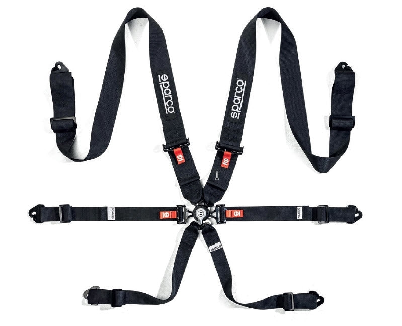Sparco Belt H-3 Alu 6 Pt 3in. PD Blue - 04834HPDRALAZ