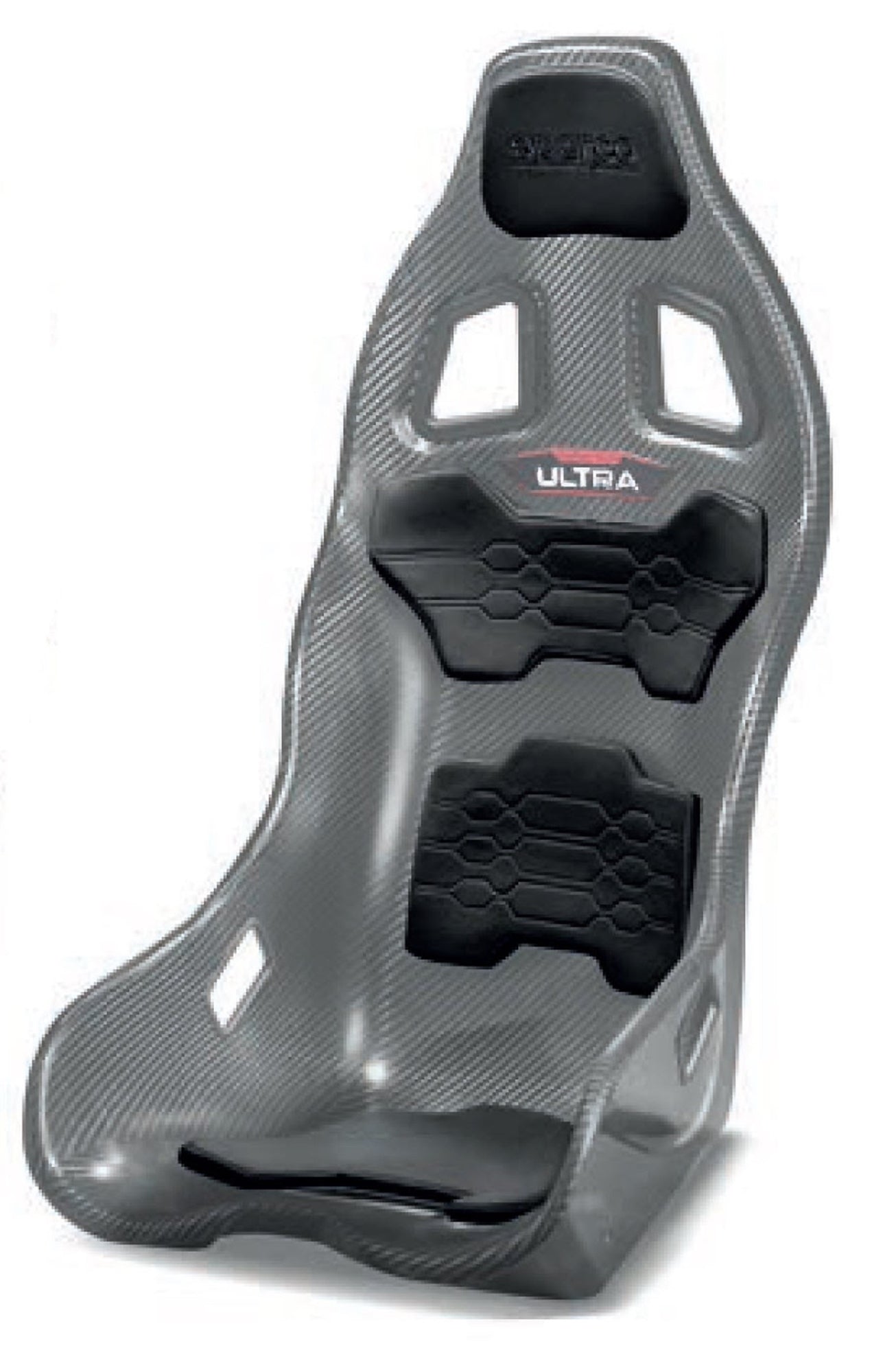 Sparco Seat Ultra Fiberglass BLK - 008037FNR