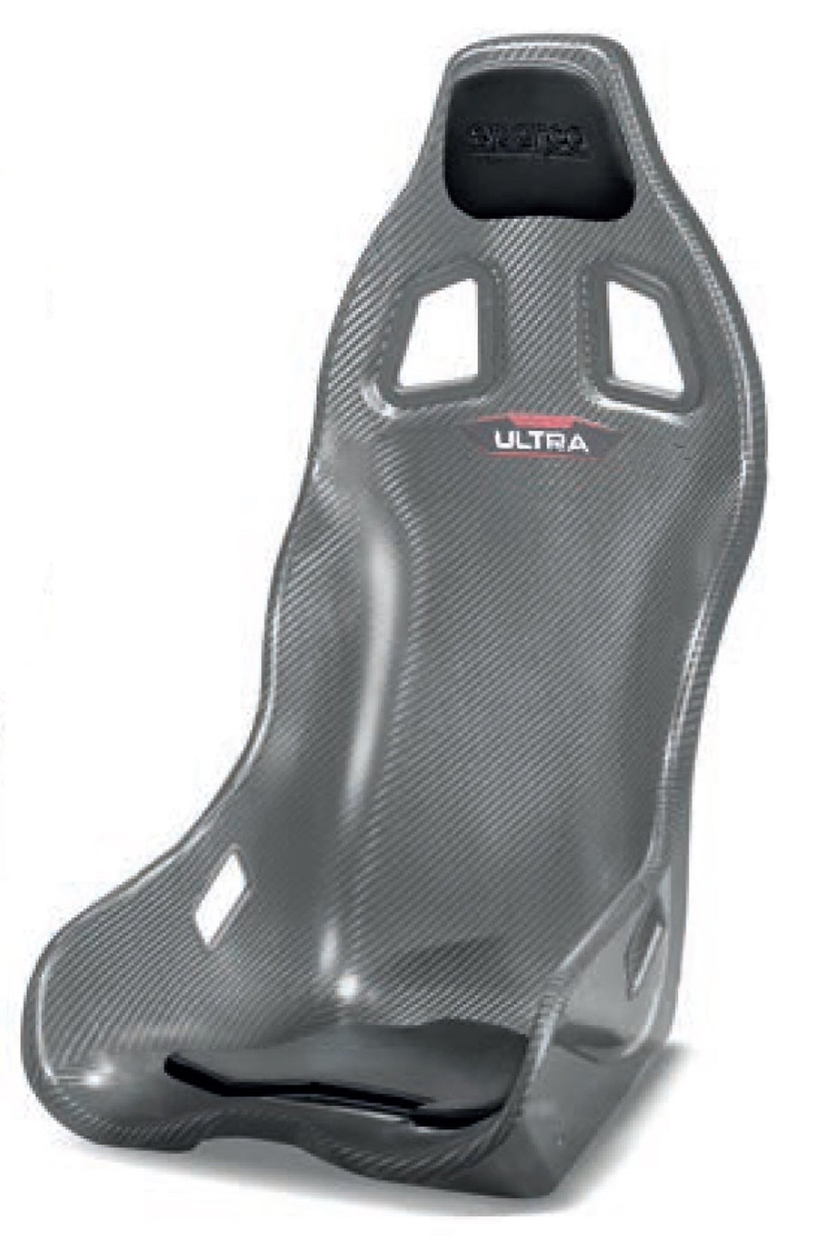 Sparco Seat Ultra Fiberglass BLK - 008037FNR