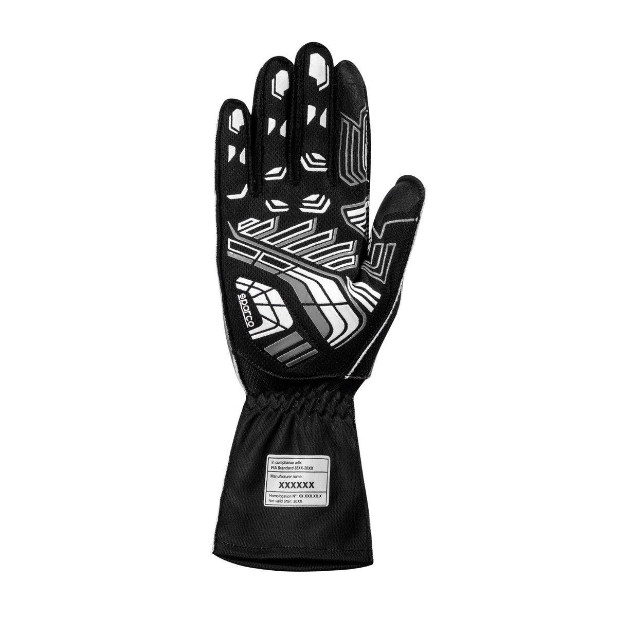 Sparco Glove K-Arrow Plus 10 WHT/BLK - BKG0003B0W08010