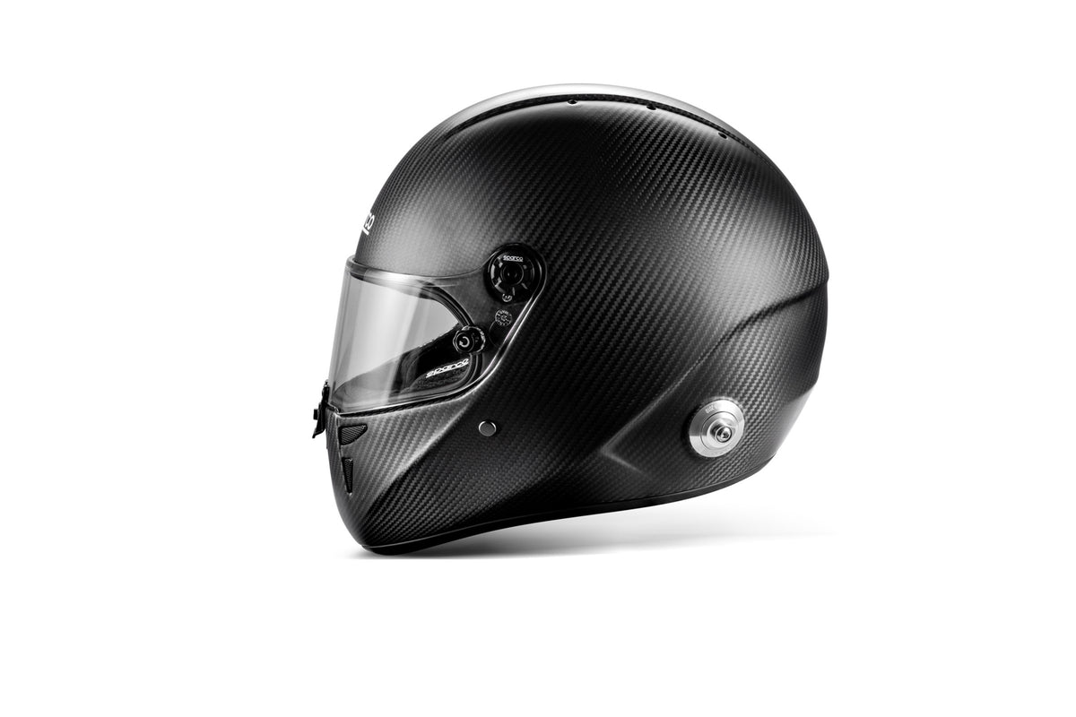 Sparco Stealth RF Helmet - Large - Carbon/Red - BRH0003B0R0100L