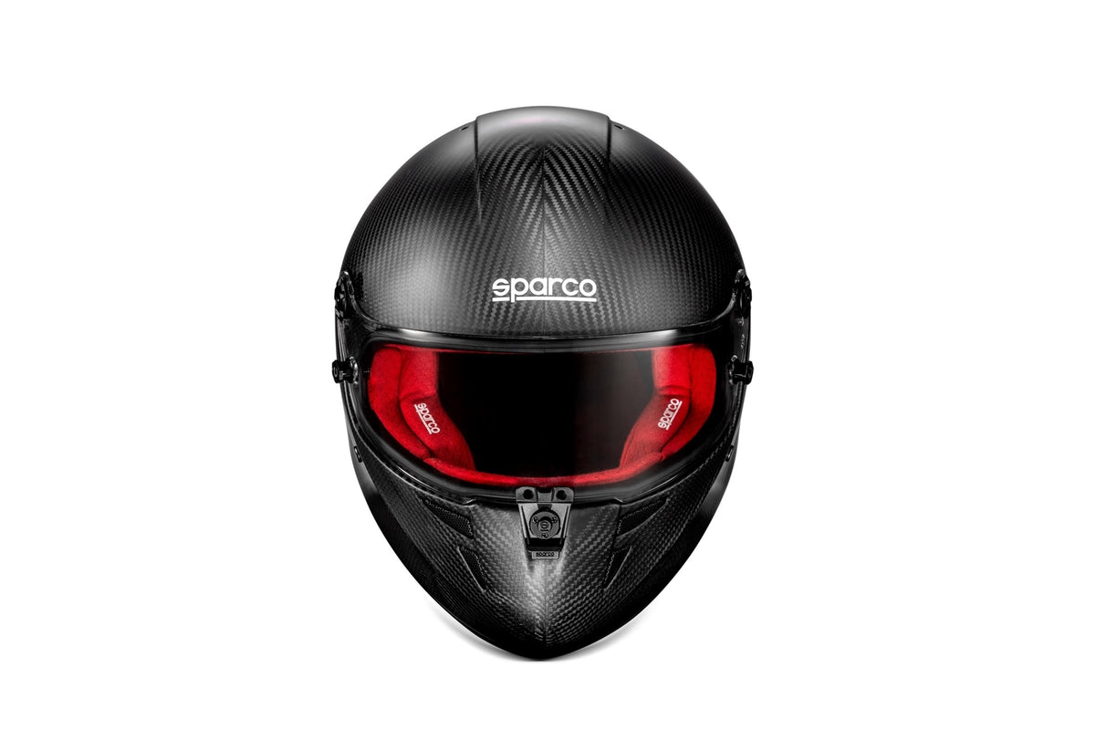 Sparco Stealth RF Helmet - Large - Carbon/Red - BRH0003B0R0100L