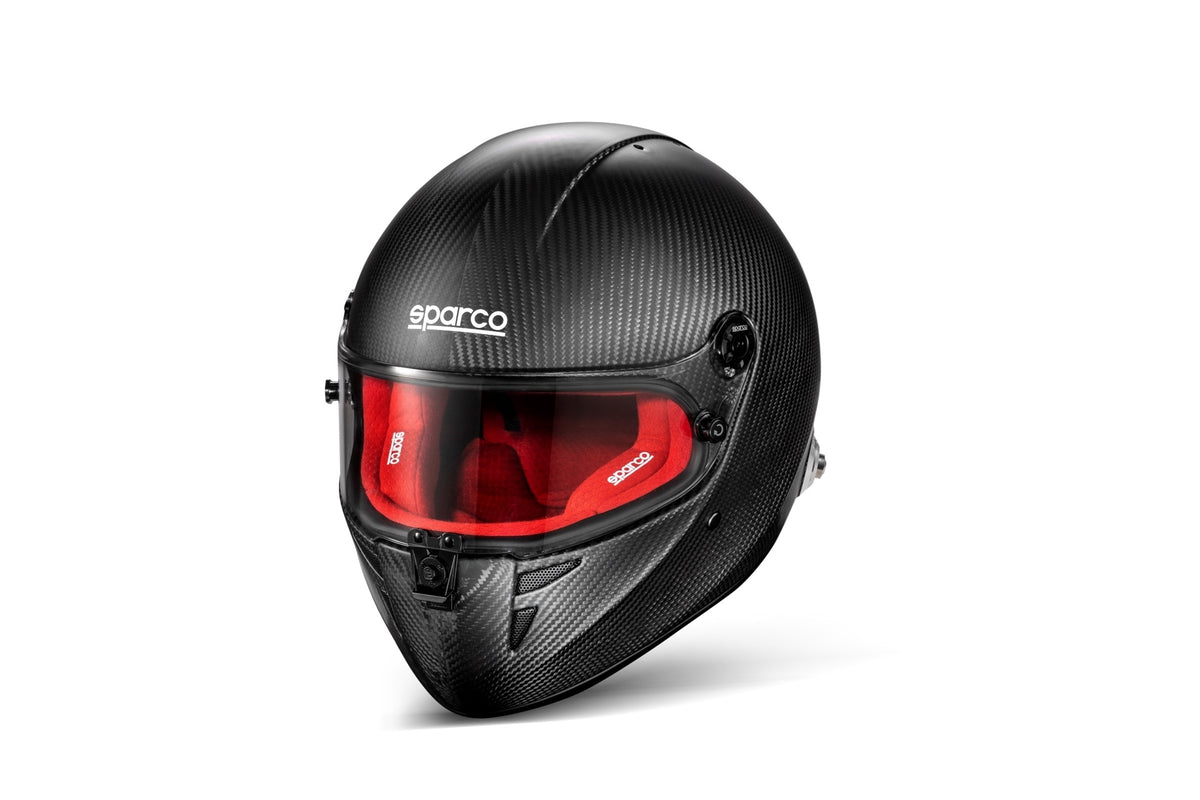 Sparco Stealth RF Helmet - Large - Carbon/Red - BRH0003B0R0100L