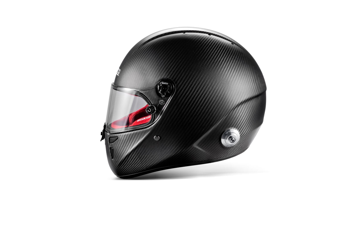 Sparco Stealth RF Helmet - Large - Carbon/Red - BRH0003B0R0100L