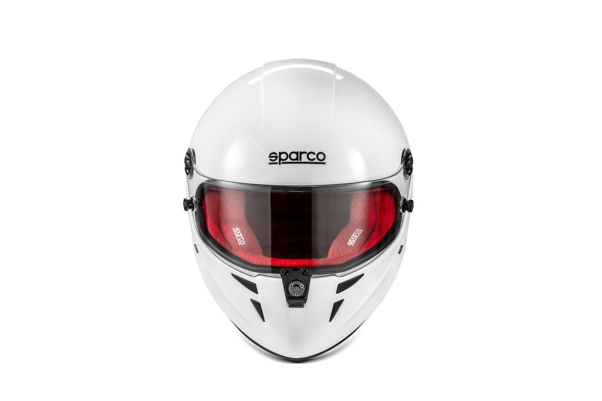 SPARCO Stealth RF 8859 Helmet - Medium Large - White/Red - BRH0007B0W090ML