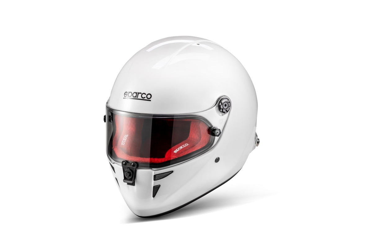 SPARCO Stealth RF 8859 Helmet - Medium Large - White/Red - BRH0007B0W090ML