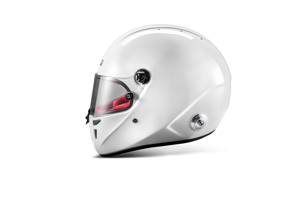 SPARCO Stealth RF 8859 Helmet - Medium Large - White/Red - BRH0007B0W090ML
