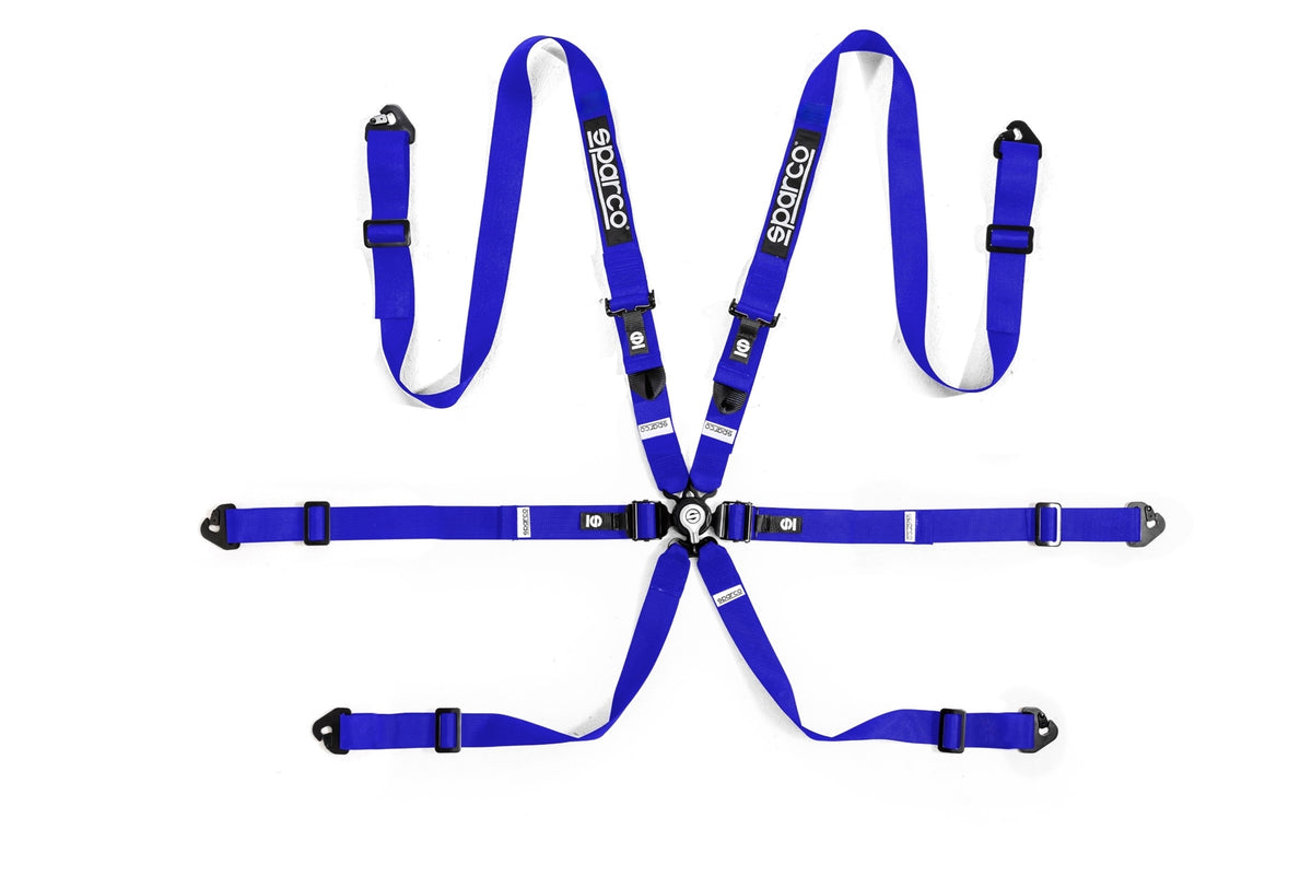 Sparco  BELT COMP H2 PD 6PT STEEL BLK - BRN0040B0K0100N