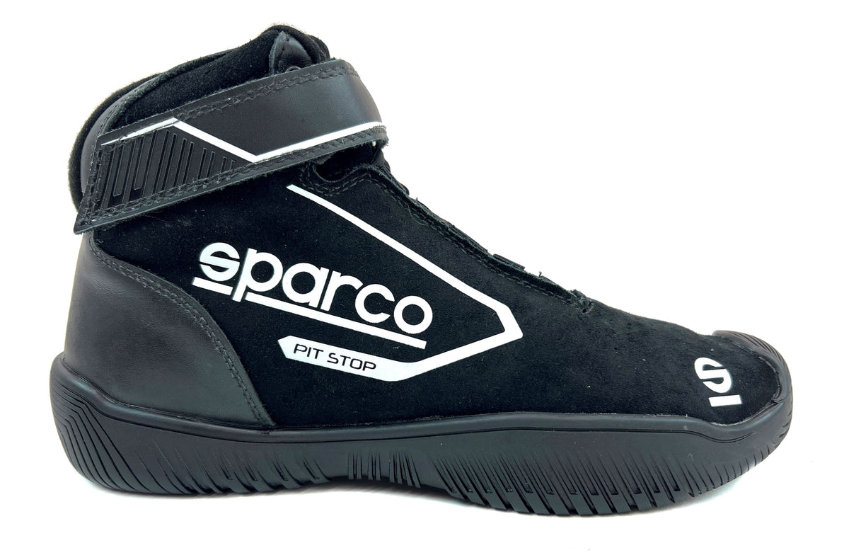 Sparco Shoe Pit Stop 2 Black - Size 15 - 0012PS2015NR