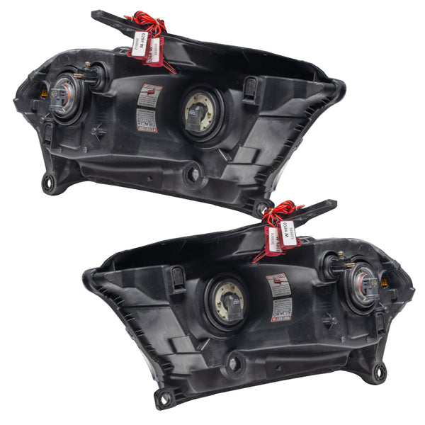 Oracle 11-13 Dodge Durango SMD HL Halogen - Black - Red - 7102-003 for 2011-2013 Dodge Durango - front view