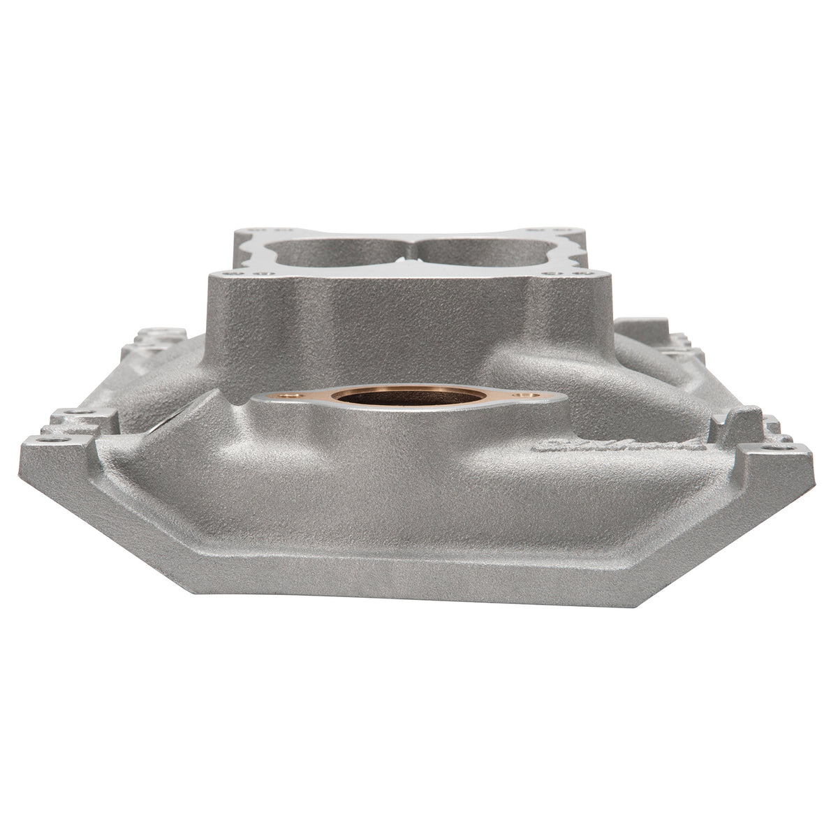 Edelbrock 96-17 Chevy 4.3 V6 Vortec Marine Engine Performer Series Intake Manifold w/8 Bolts - 2519
