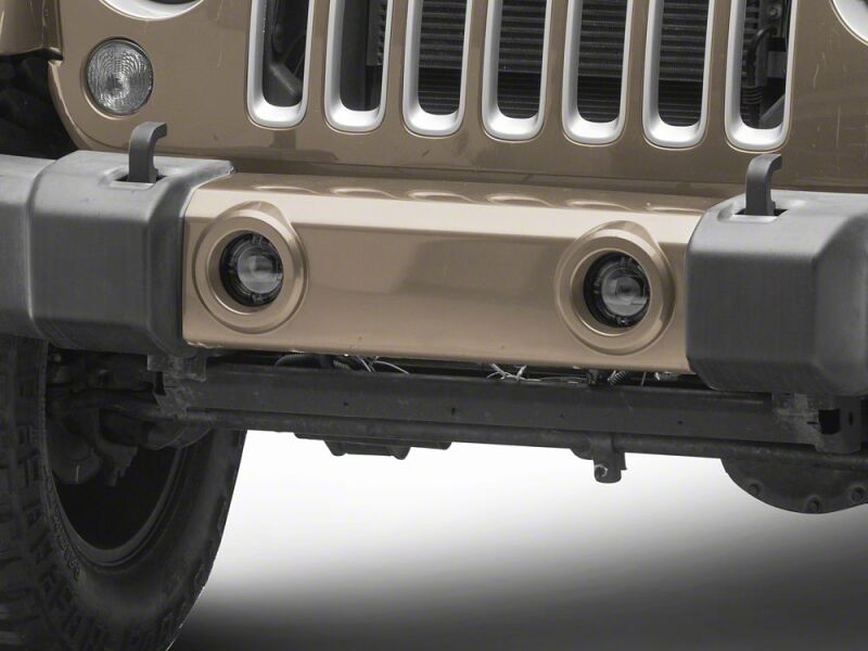 Raxiom 07-18 Jeep Wrangler JK V2 LED Fog Lights with Amber Turn Signals - J238998 - close-up view