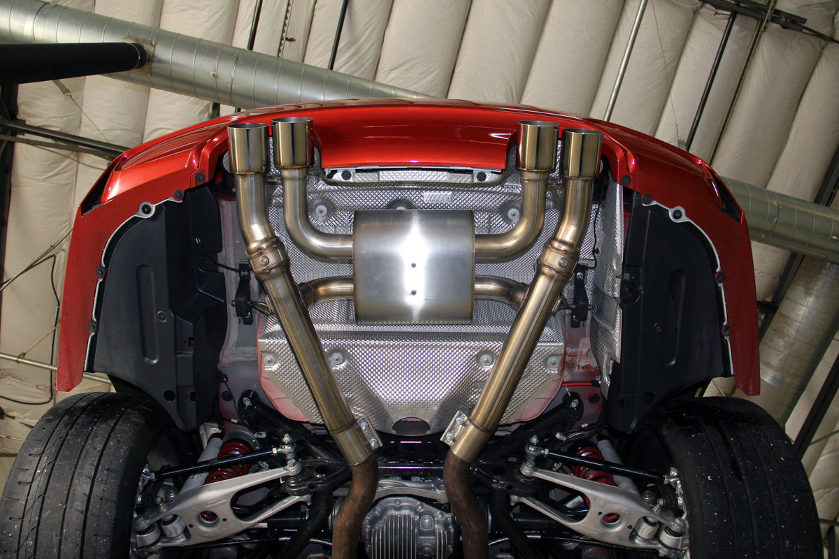 Dinan - Free Flow Axle-Back Exhaust - 2015-2020 BMW M3/M4 - D660-0050
