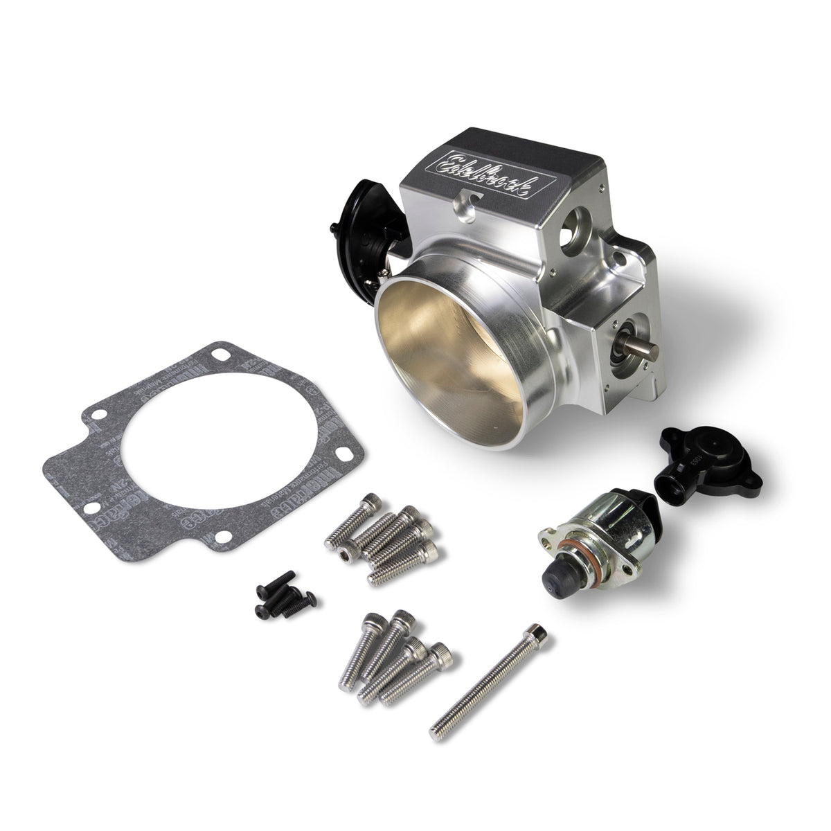 Edelbrock Pro Flo XT 90mm Throttle Body - Satin Finish - 3970