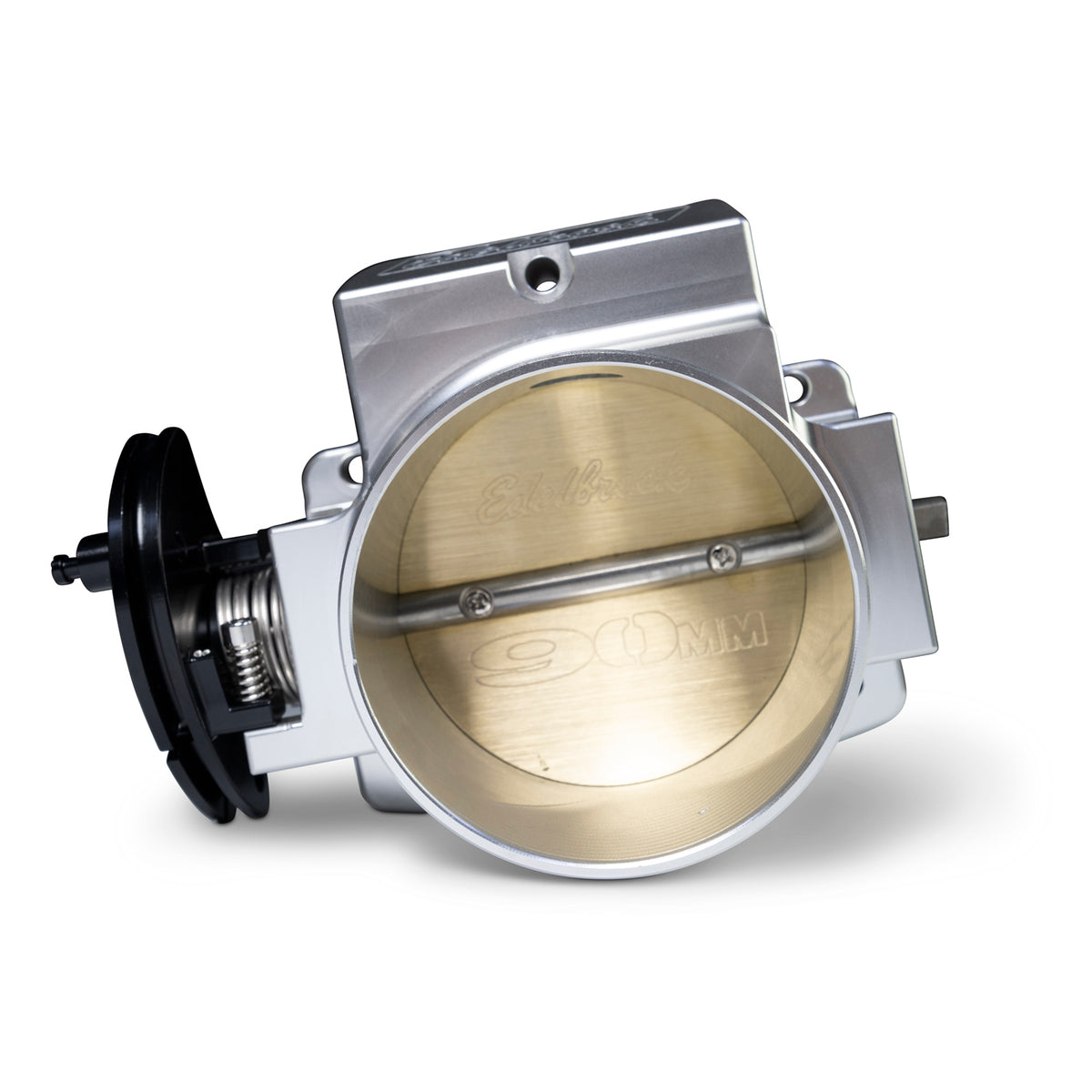 Edelbrock Pro Flo XT 90mm Throttle Body - Satin Finish - 3970