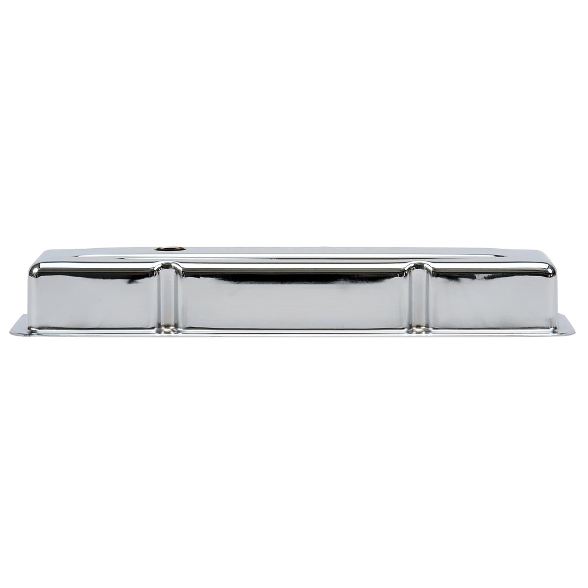 Edelbrock Valve Cover Signature Series Chevrolet 1959-1986 262-400 CI V8 Low Chrome - 4449