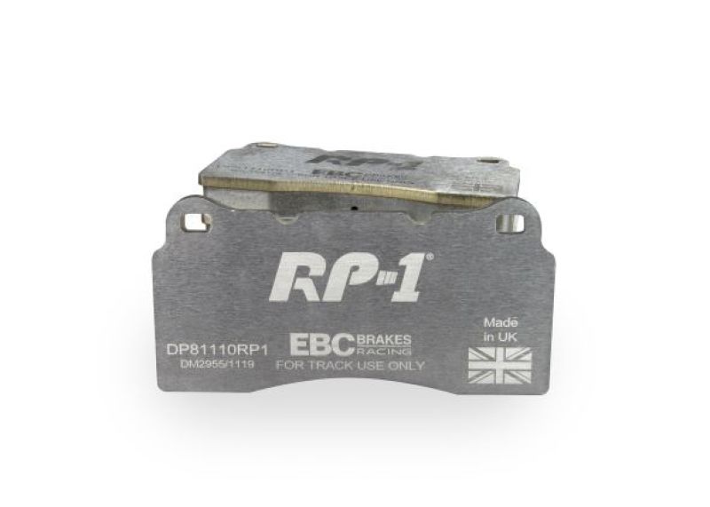 EBC Racing 2017+ Tesla Model 3 (RWD) RP-1 Front Brake Pads - DP81110RP1