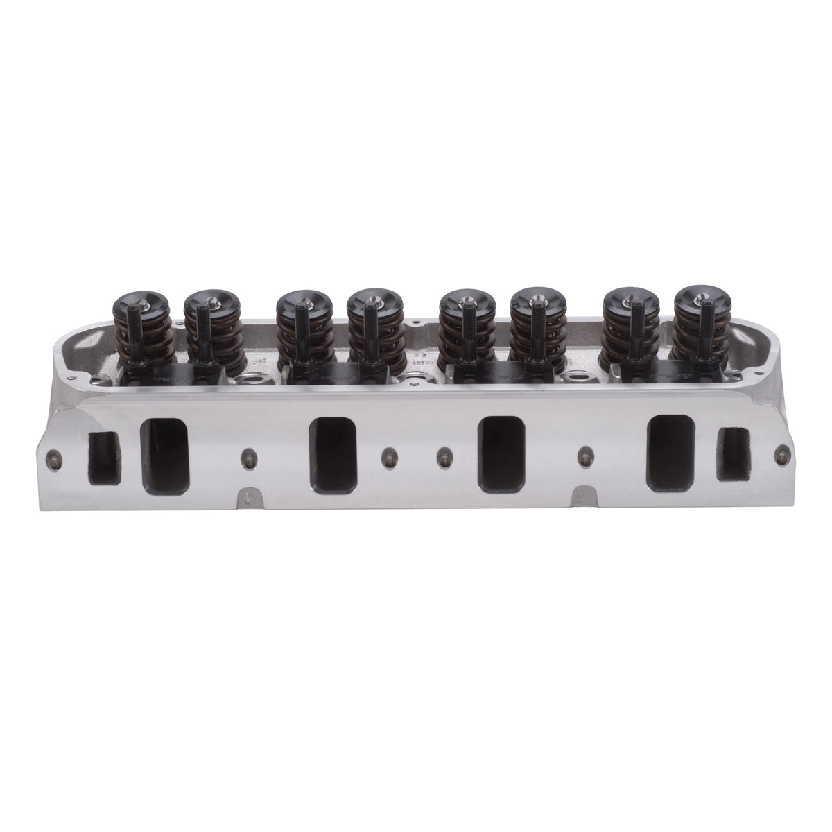 Edelbrock 1Pr SBF Cyl Head E-205 2 08 Intake Complete Assembled w/ Springs - 5027
