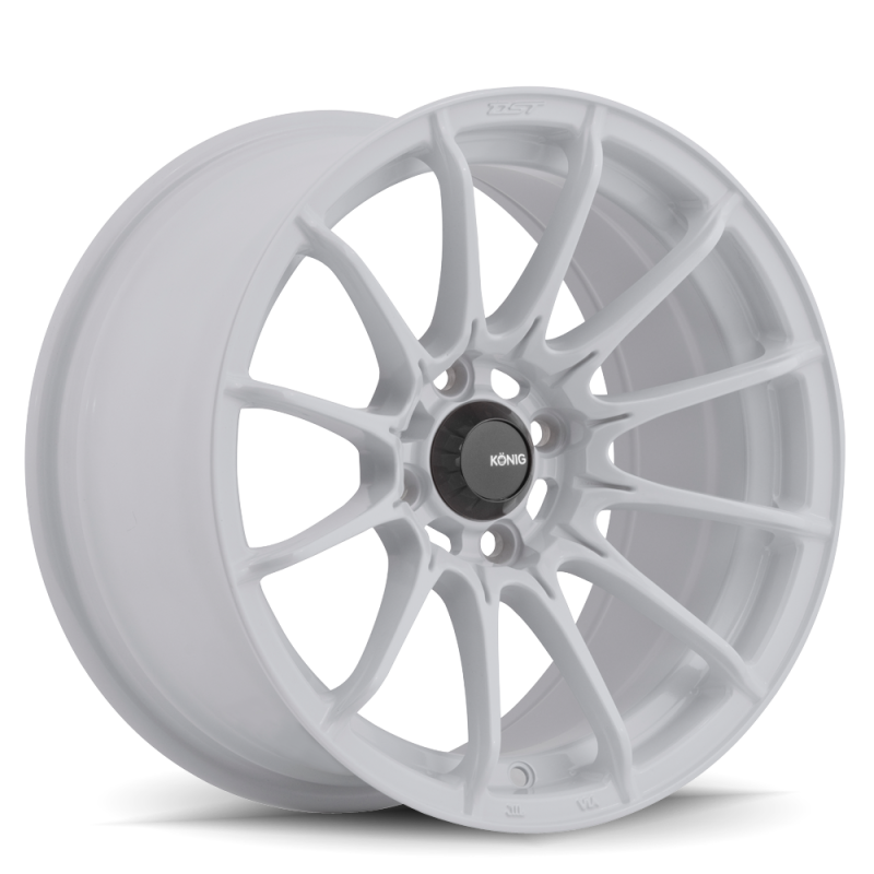 Konig Dial In 15x7 4x100 ET35 Gloss White - DI5710035W