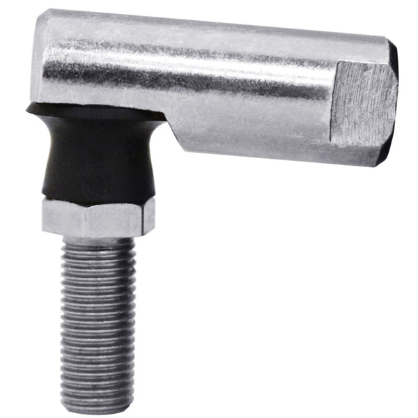 QA1 Grommet Ball Joint - 1/2-20 UNF Left Hand - Protective Coated Carbon Steel - BJGL8 by QA1 - front view