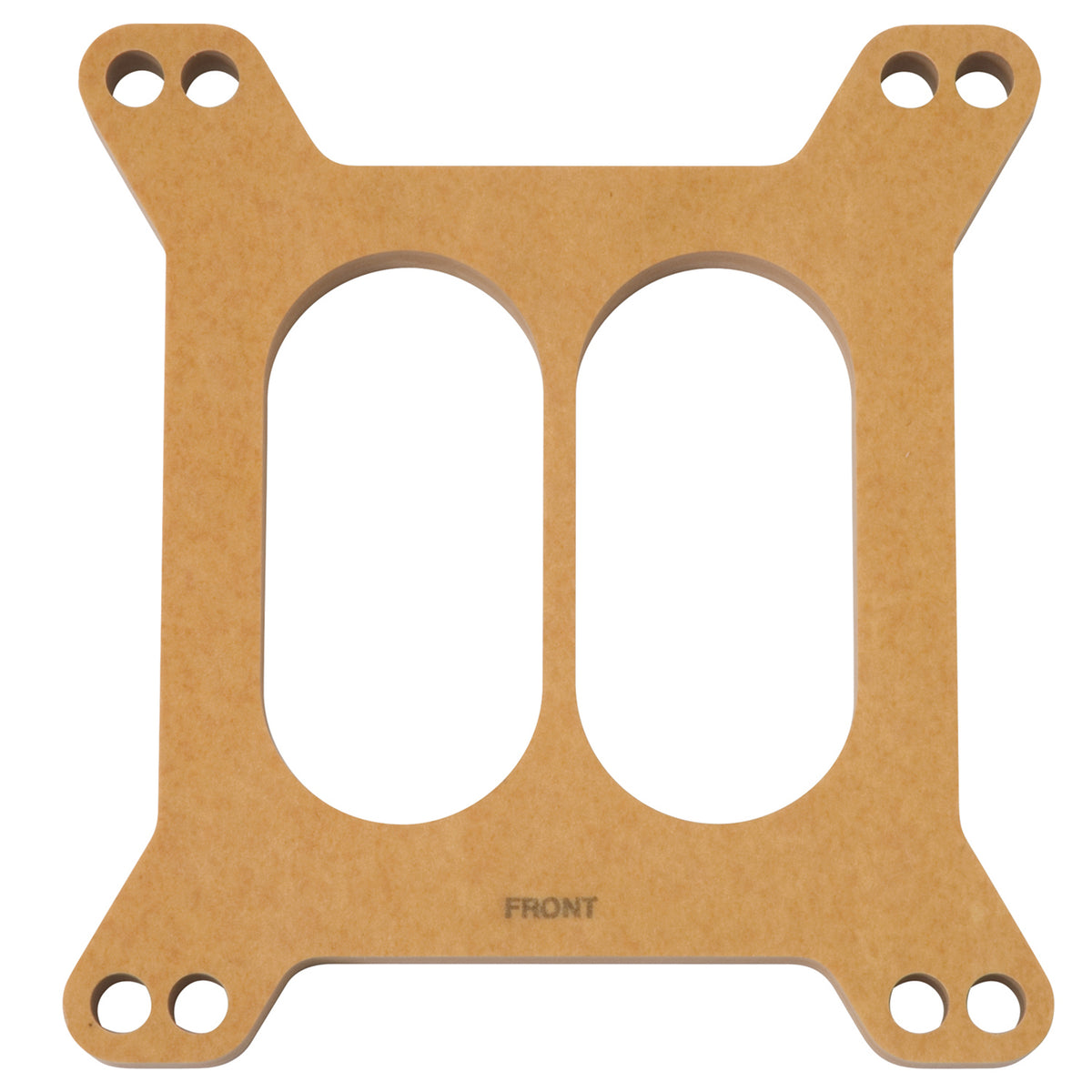 Edelbrock Spacer Carburetor 1/2In Wood Fiber Laminate Divided - 8722