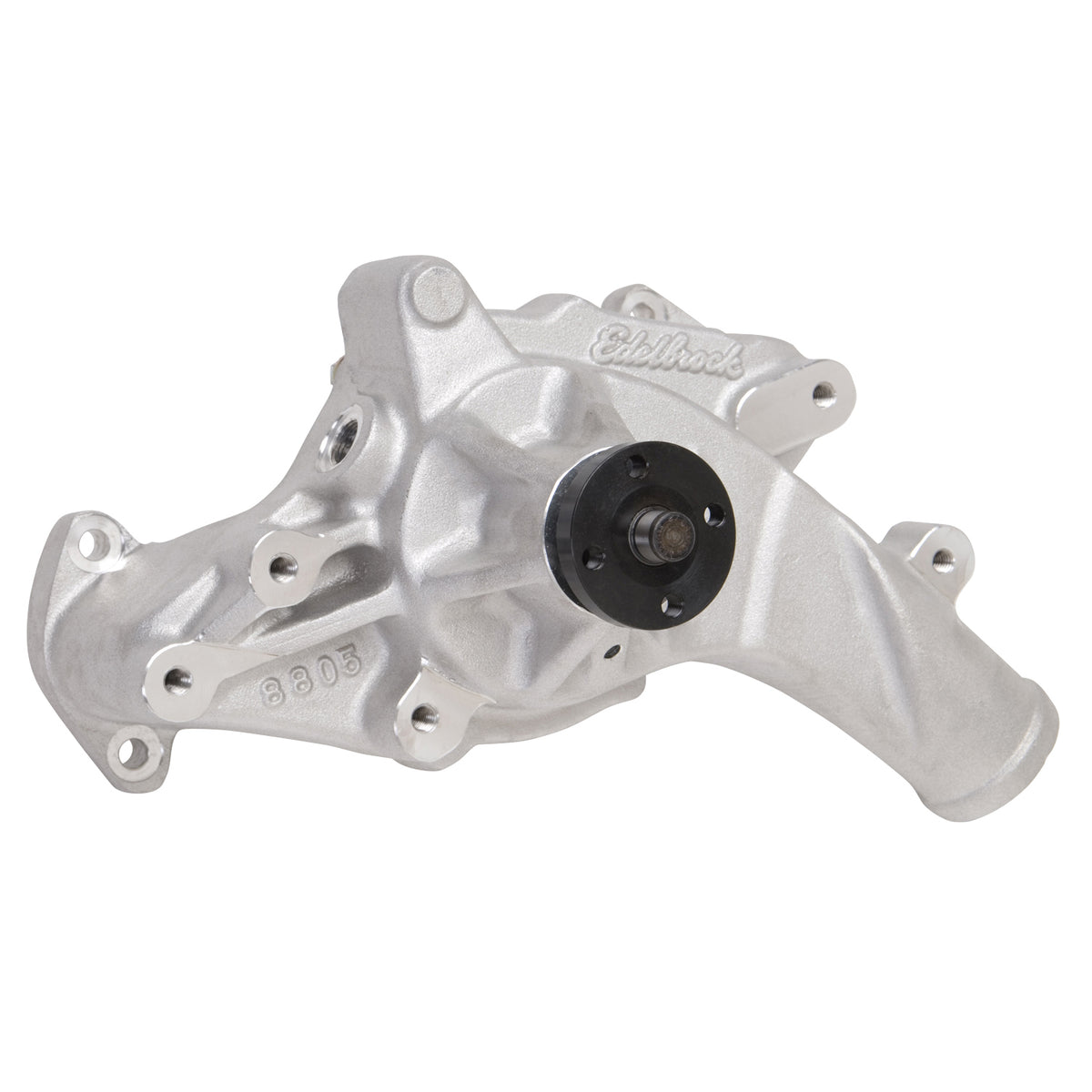 Edelbrock Water Pump High Performance Ford 1965-76 FE V8 Engines Standard Length Satin Finish - 8805