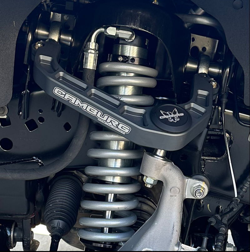 Camburg Ford F-150 2WD/4WD 21-23 KINETIK V2 Performance Billet Uniball Upper Arms - CAM-110211-GRY