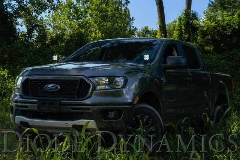 Diode Dynamics 19-21 Ford Ranger Stage Series 2in LED Ditch Light Kit - Yellow Pro Combo - DD6590 for 2019-2023 Ford Ranger -