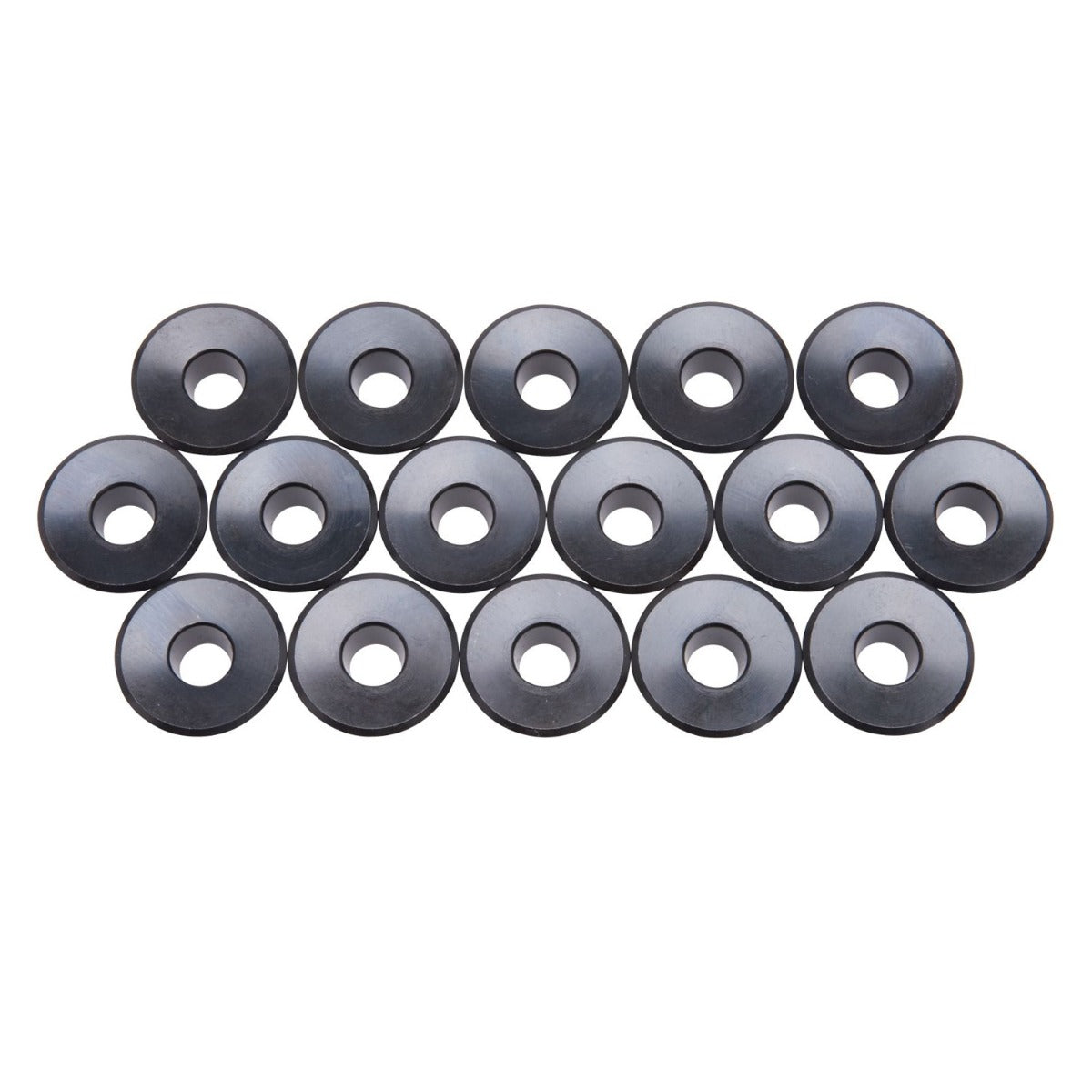 Edelbrock Valve Spring Retainers Titanium Set of 16 - 9708