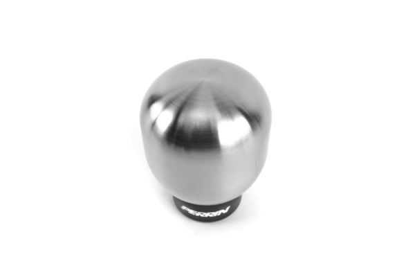 Perrin 15-25 Subaru WRX 1.85in. SS Barrel Shift Knob (w/Rattle Fix) - Brushed - PSP-INR-132-2 for 2008-2025 Subaru WRX - fron