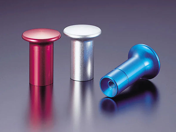 Cusco MISC Drift Knob Blue TOY-MIT-MAZ NOT For SW20/ JZA70/ IS300/ FD3S - 00B 014 AL by Cusco - front view