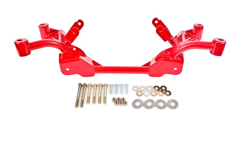 BMR 82-82 3rd Gen F-Body K-Member w/ LS1 Motor Mounts and STD. Rack Mounts - Red - KM008R