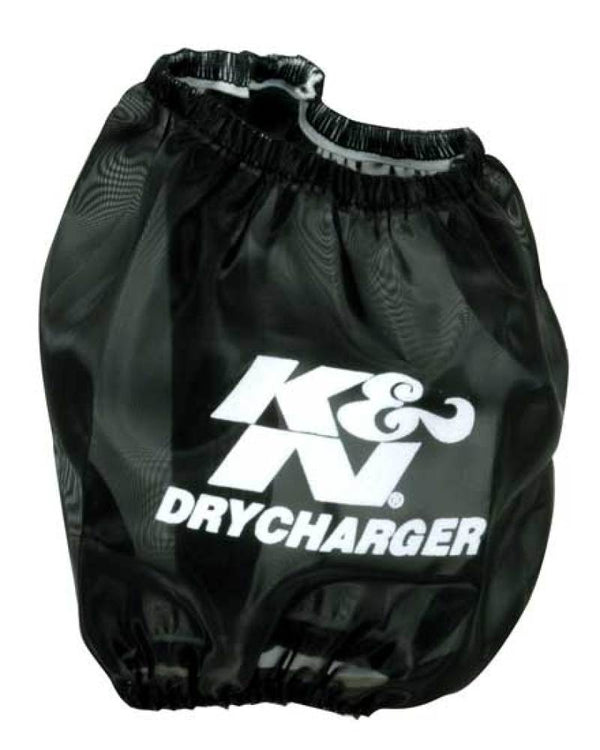 K&N Drycharger Air Filter Wrap-Round Tapered Black 4.75in Base ID x 4.5in Top ID x 4.75in H - HA-6806DK for 2006-2016 Honda T