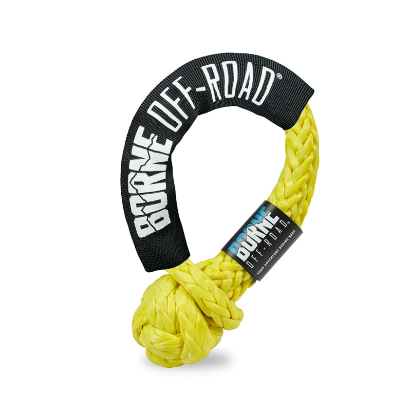 Borne Off-Road 7/16in X 20in Soft Shackle Yellow - BNSS-716-YW