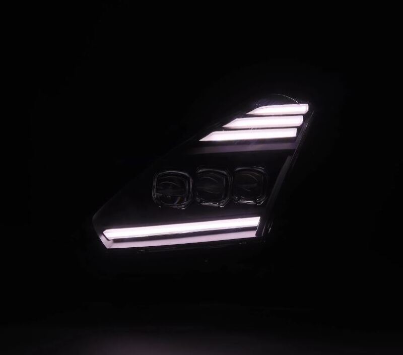 AlphaRex 09-25 Nissan GT-R NOVA-Series LED Projector Headlights - 880359 for 2009-2025 Nissan GT R - front view