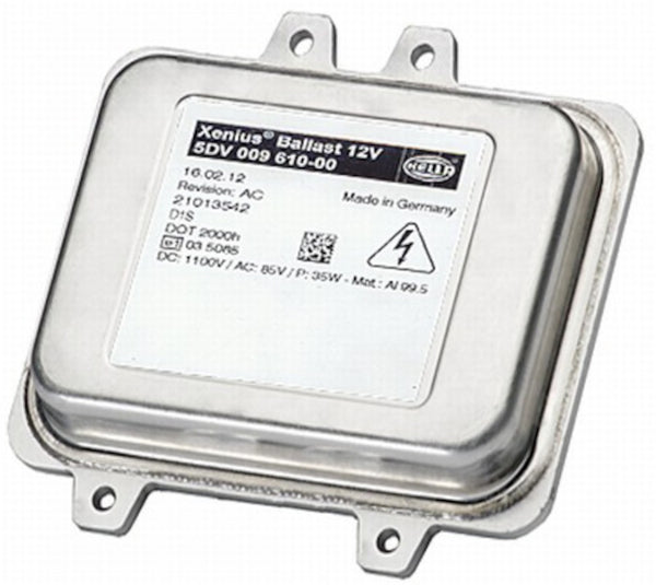 Hella 2009-2014 BMW High Intensity Discharge (HID) Headlight Control Module - 009610001 for 2009-2014 BMW X6 - front view