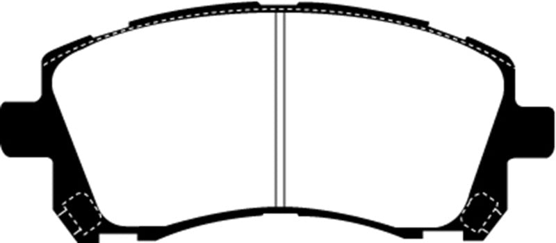 EBC 98-02 Subaru Forester 2.5 Greenstuff Front Brake Pads - DP21134