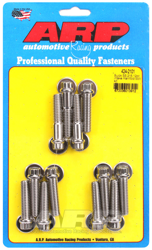 ARP Buick SS 215 12pt intake manifold bolt kit - 424-2101