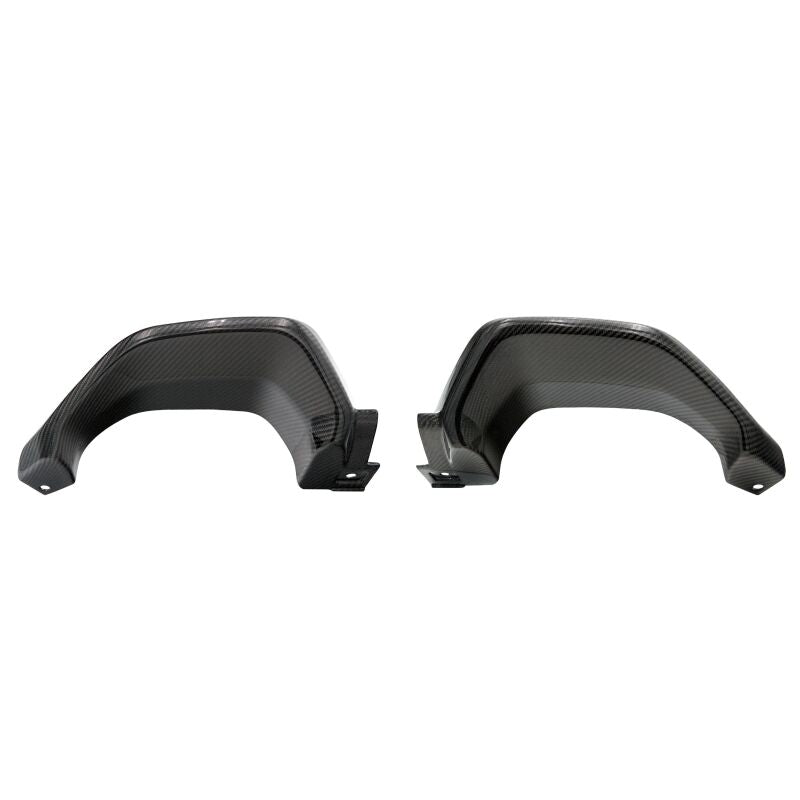 Remark 2022+ Subaru WRX Carbon Fiber Exhaust Finisher - Gloss Finish - RMK-05-EC01S-02