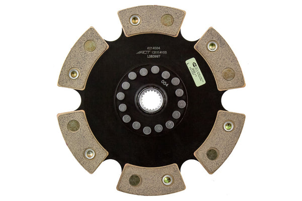 ACT 1993 Hyundai Elantra 6 Pad Rigid Race Disc - 6214004 for 1993-2006 Hyundai Elantra